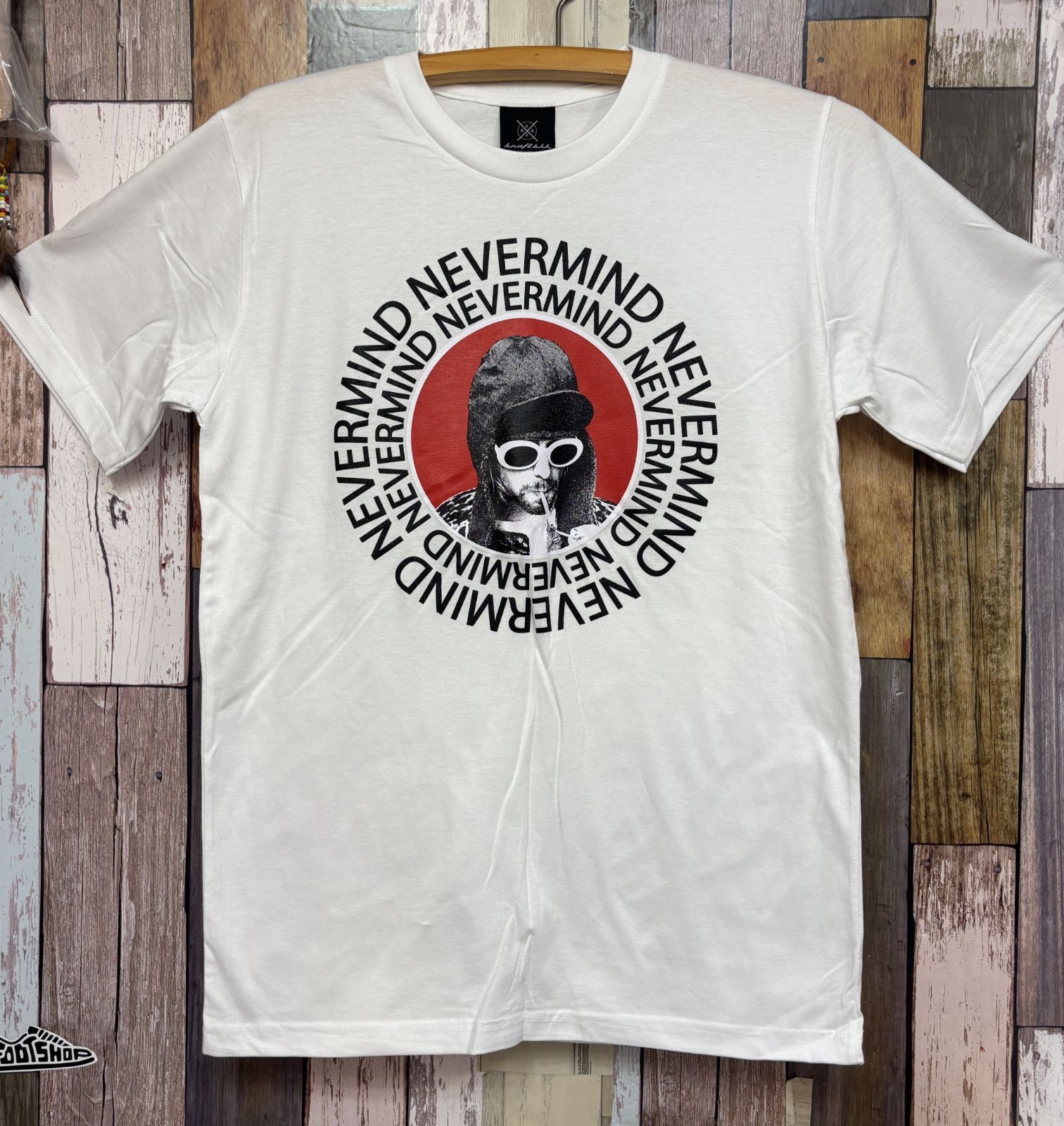 NIRVANA Kurt Cobain Nevermind バンドTシャツM