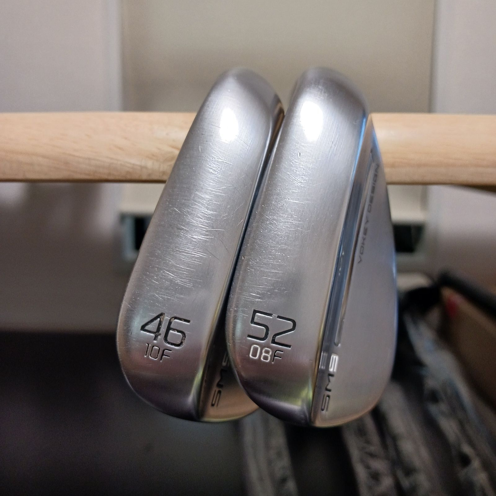 ボーケイSM9 46°ブラック タイトリスト SM9 ウェッジ 46°52°セット