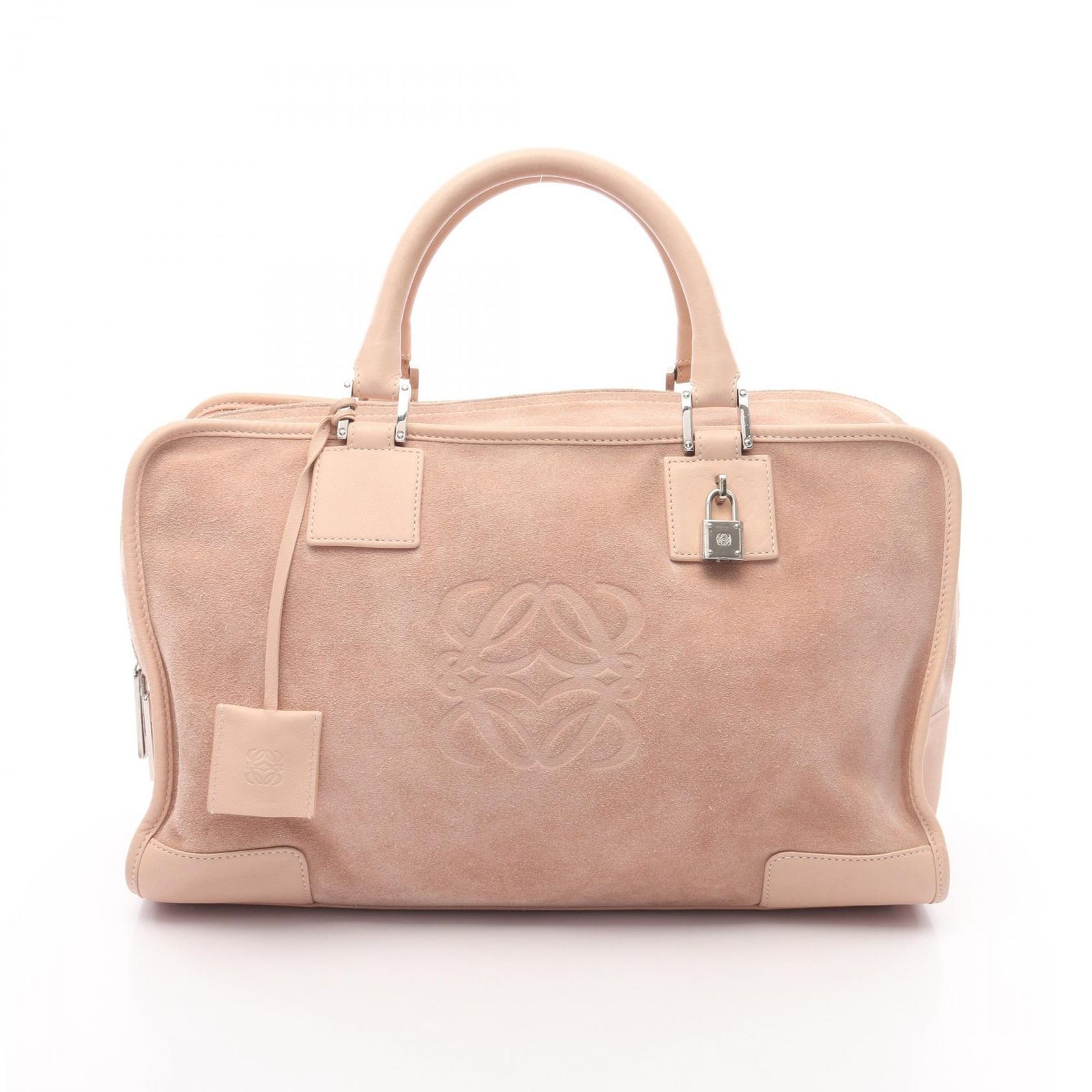 ロエベ LOEWE ハンドバッグ アマソナ36 ピンクベージュ