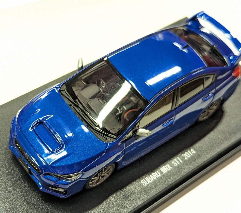 ミニカー EBBRO 1/43 SUBARU WRX STI 2014 ミニカー] | [ミニカー] | [ぽんた商店昭和レトロ館]