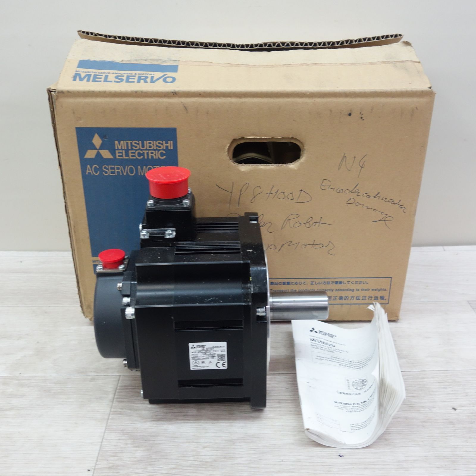 キレイ 三菱電機 AC サーボー モーター SERVO MOTOR 400V HG-SR1024