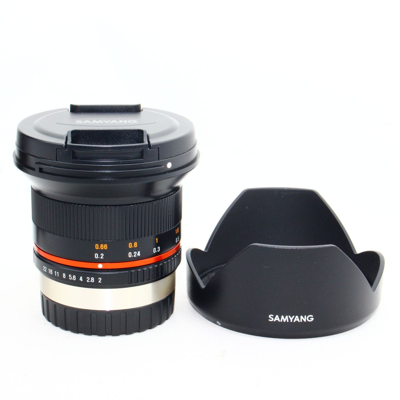 SAMYANG 単焦点広角レンズ 12mm F2.0 ブラック フジフイルム X用 APS-C