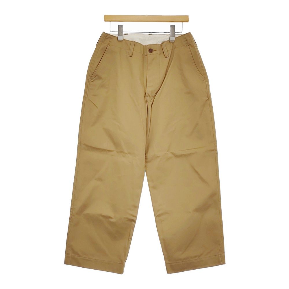 BRU NA BOINNE ウィルソンチノ ワイド サイズS 7595 定価30800円 チノパンツ ベージュ メンズ ブルーナボイン 5-0405M♪