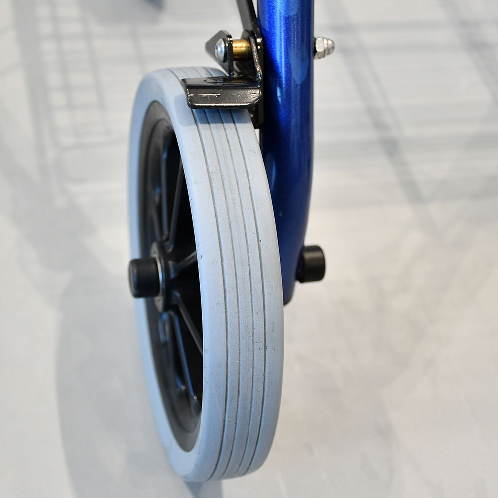 竹虎 ハッピーⅡ NB 歩行車 歩行器 介護用品 ブルーメタリック