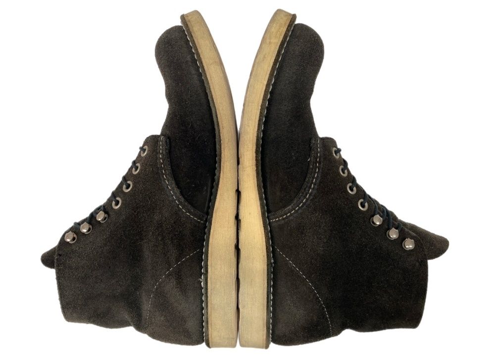 レッドウィング クラシックラウンドトゥ ブラックスエード ブーツ 8174