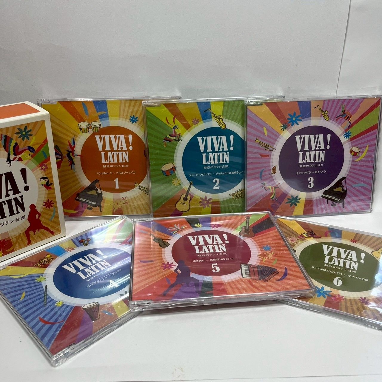□魅惑のラテン音楽□6枚組□VIVA!LATIN□通販限定品