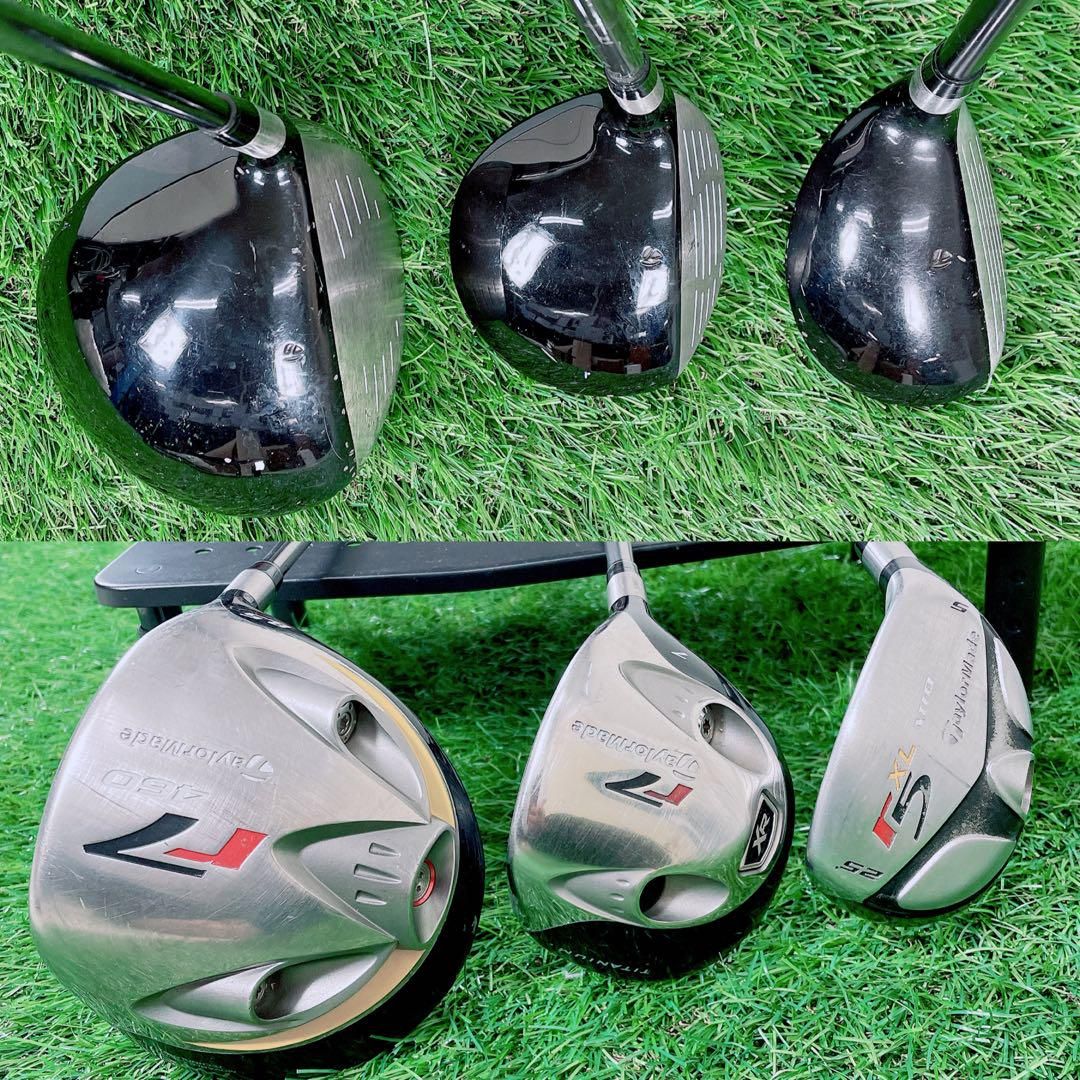 メンズフルセット☆TaylorMade r7 ゴルフクラブ/1212 メンズフルセット☆TaylorMade r7 ゴルフクラブ/1212 TaylorMade