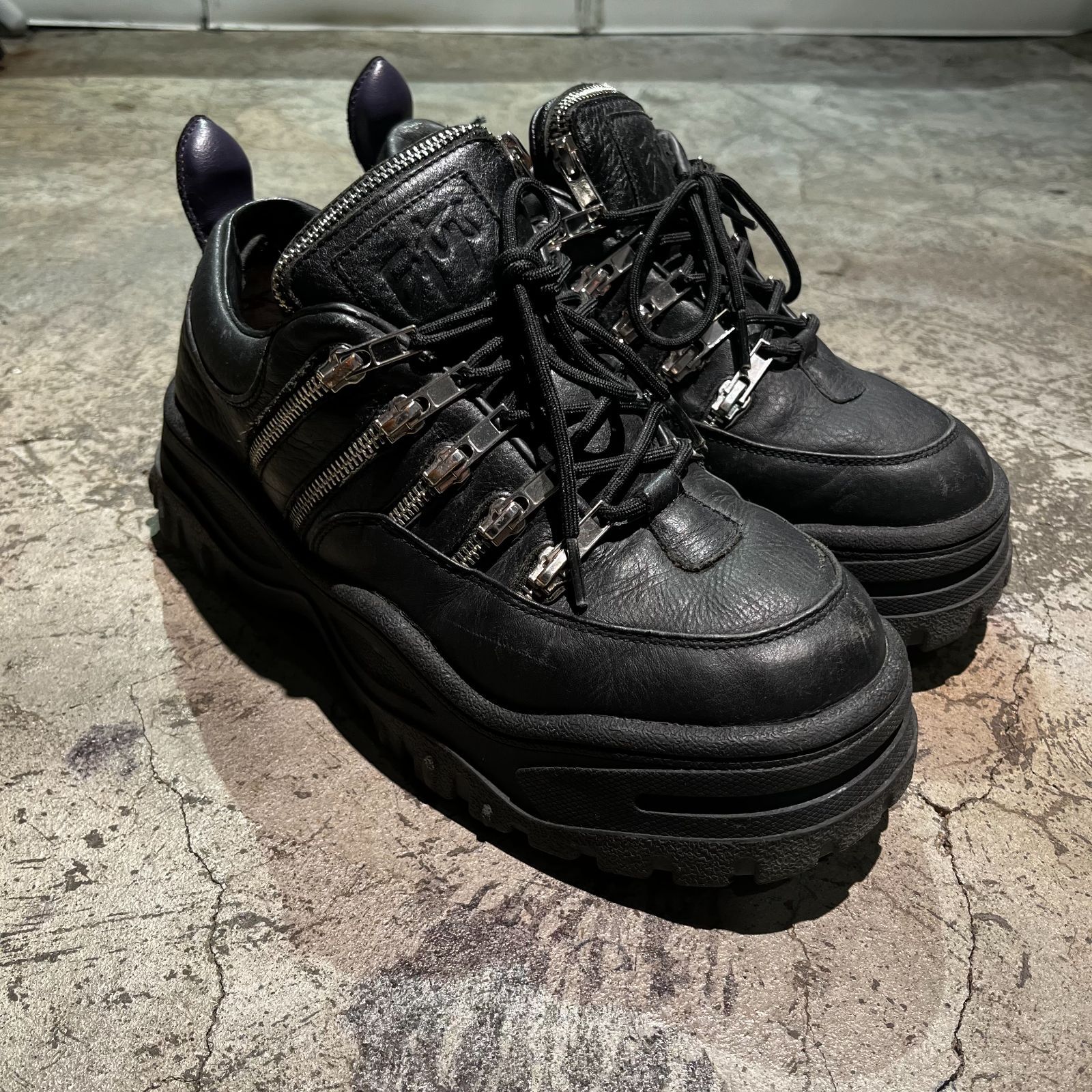 EYTYS エイティーズ ANGEL STASH レザー スニーカー SIZE27.4cm 
