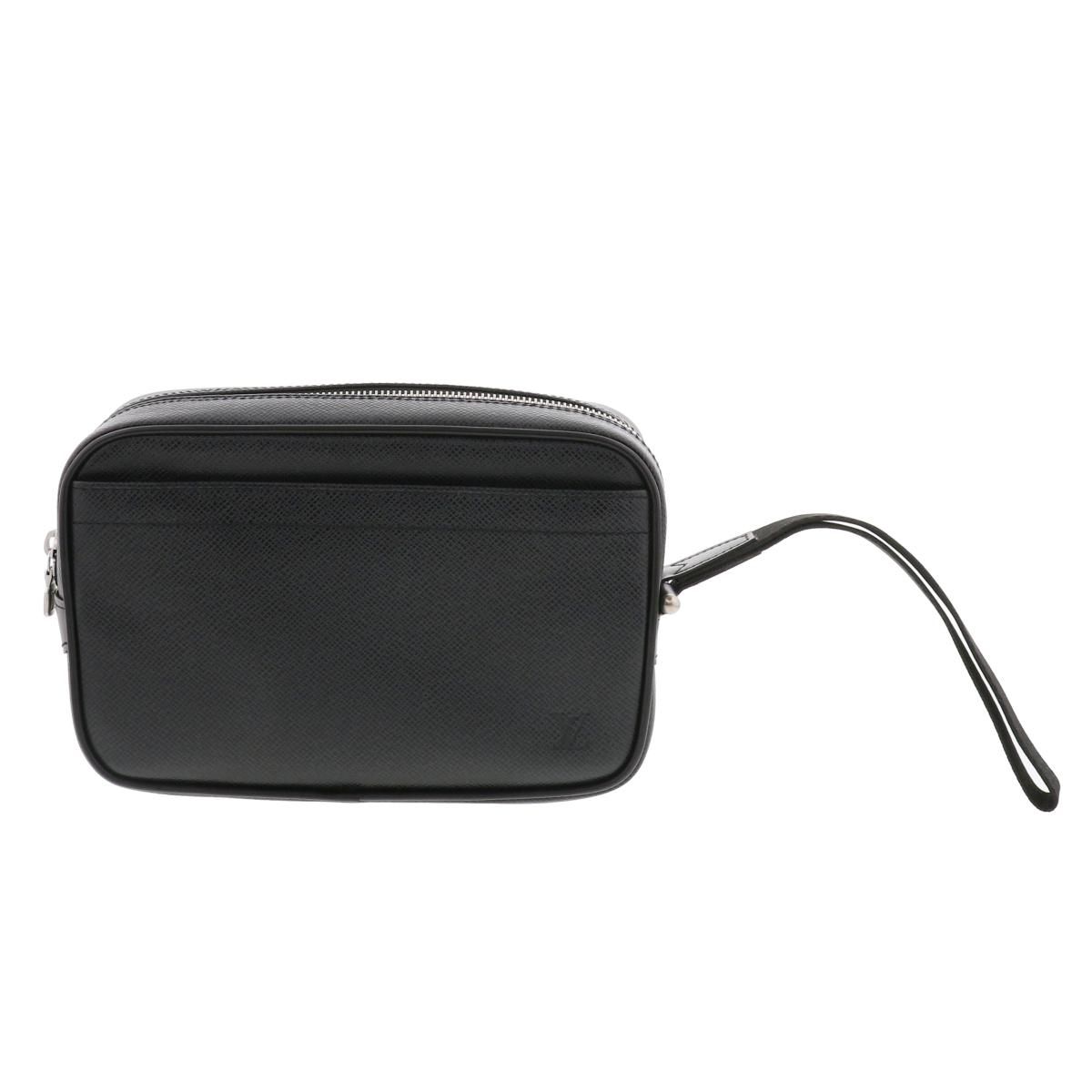 LOUIS VUITTON ルイヴィトン ｶﾞﾙｶﾞ バッグ セカンドバッグ|ポーチ|クラッチ Black M30812 used A