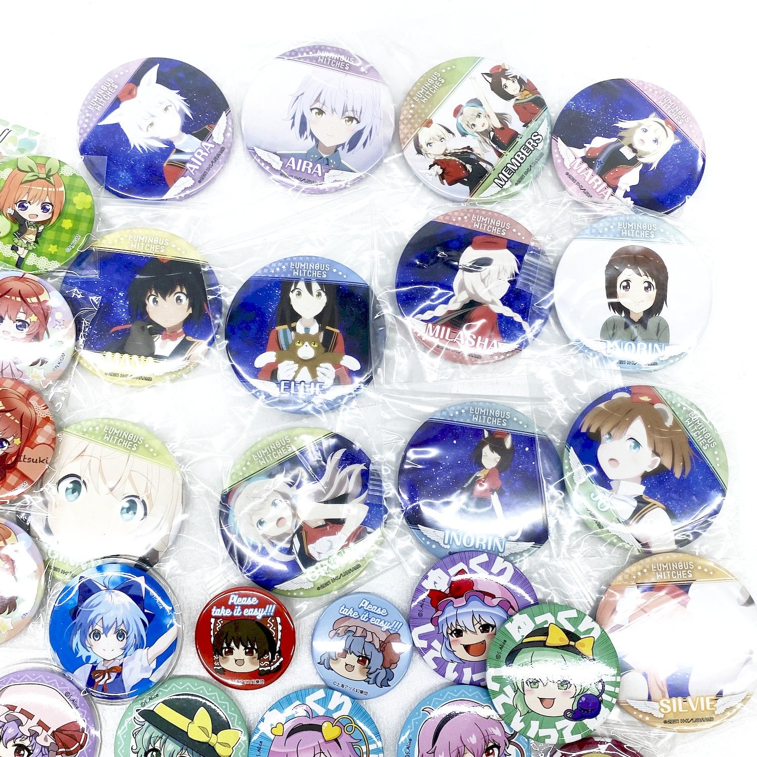 ☆加古川物流】中古品 美少女系 缶バッジ 五等分の花嫁 二乃