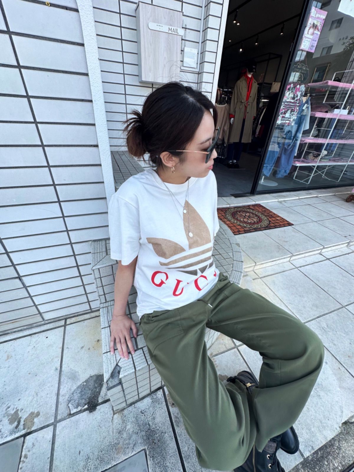 フォロワー様限定5%OFF!!】 GUCCI×adidas グッチ アディダス