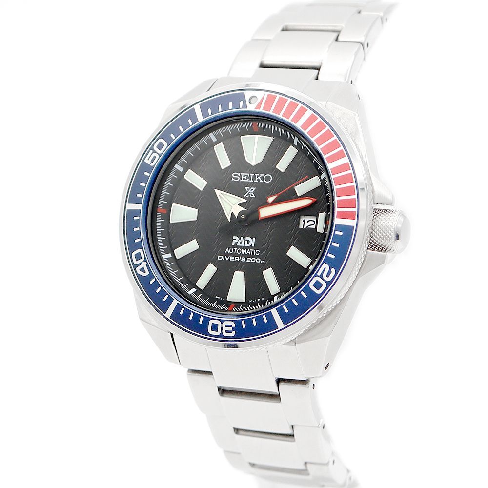 内部点検済 SEIKO セイコー プロスペックス ダイバーズ スキューバ PADI スペシャルモデル 4R35-01X0 SBDY011 デイト 200m防水 黒 ブラック SS ステンレス メンズ 自動巻き【6ヶ月保証】【腕時計】【中古】 内部点検済 SEIKO セイコー プロスペックス ダイバーズ スキューバ