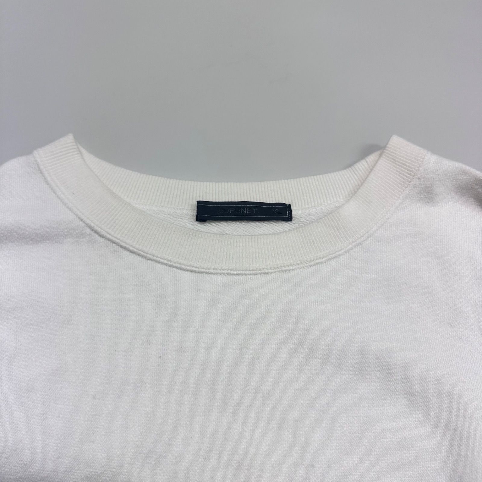 参考上代30800円 SOPHNET. 23AW COTTON CASHMERE CREWNECK SWEAT 