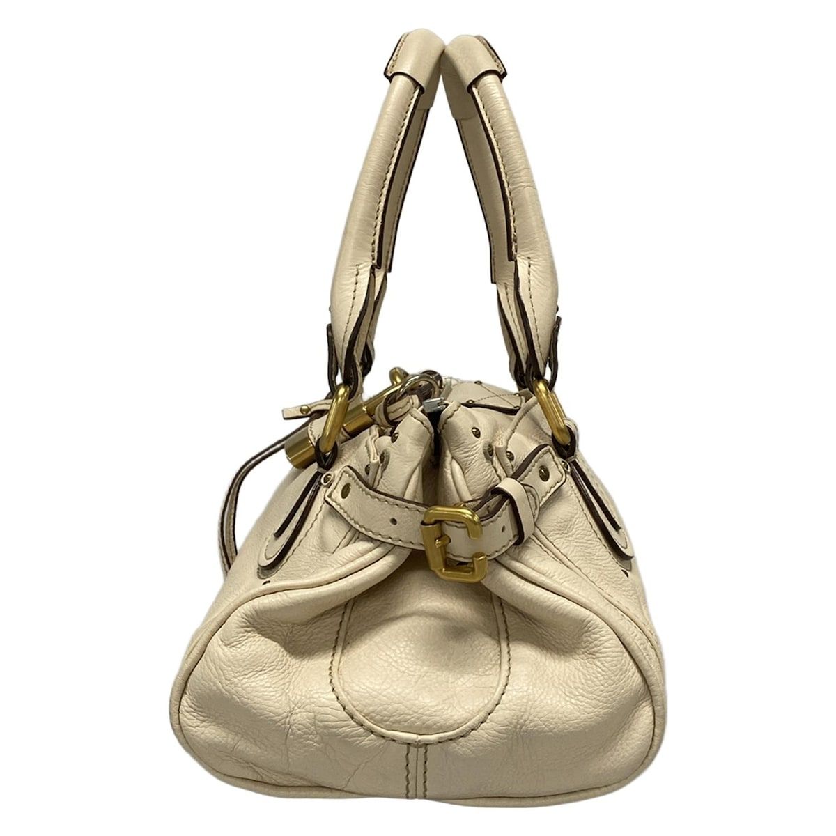 Chloe(クロエ) ハンドバッグ パディントン アイボリー レザー