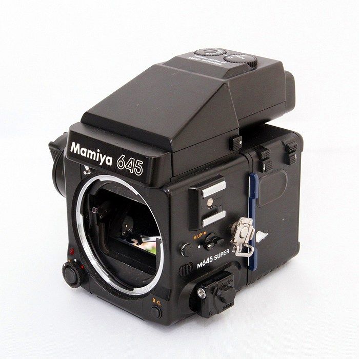 【中古】(マミヤ) Mamiya 645スーパー+AEプリズムファインダー+120フィルムバック 中古】(マミヤ) Mamiya 645スーパー+AEプリズムファインダー+120