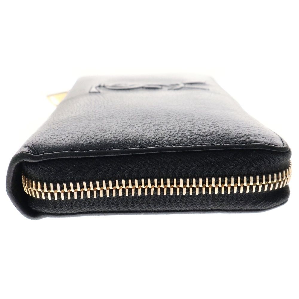 YSL イヴ サンローラン 黒長財布 サンローラン SAINT LAURENT YSL 財布 長財布ブラック YSL イヴ・サンローラン ブラック 長財布