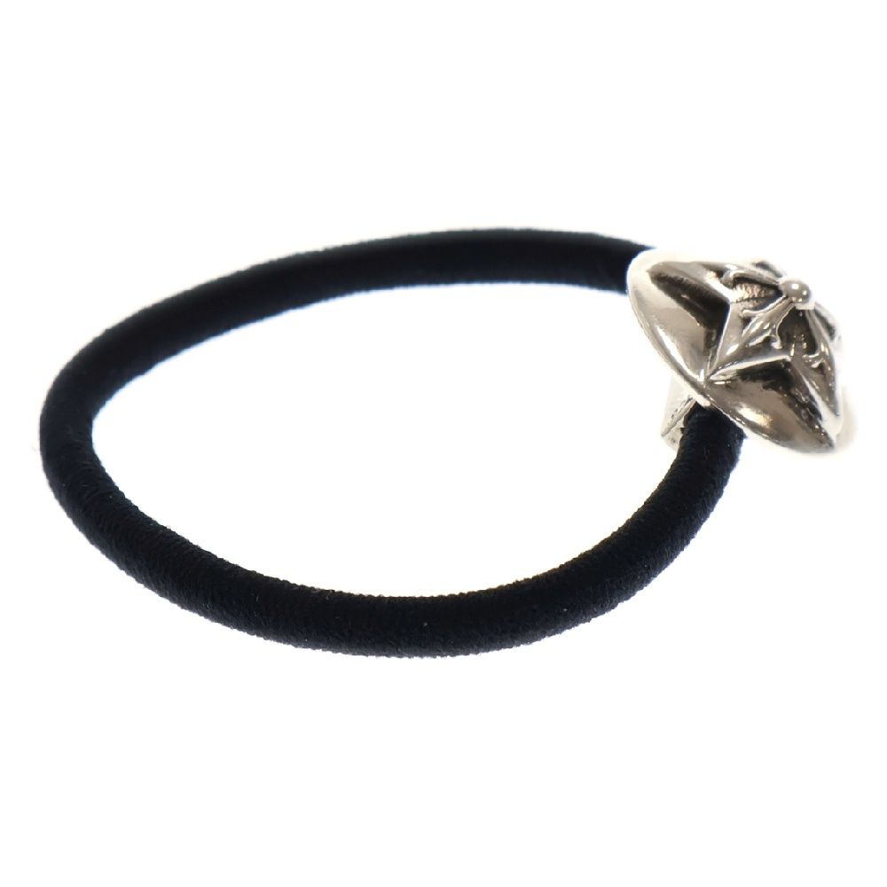 CHROME HEARTS (クロムハーツ) HAIRBAND #2 スターボタンヘアゴム コンチョ ブレスレット シルバー - メルカリ