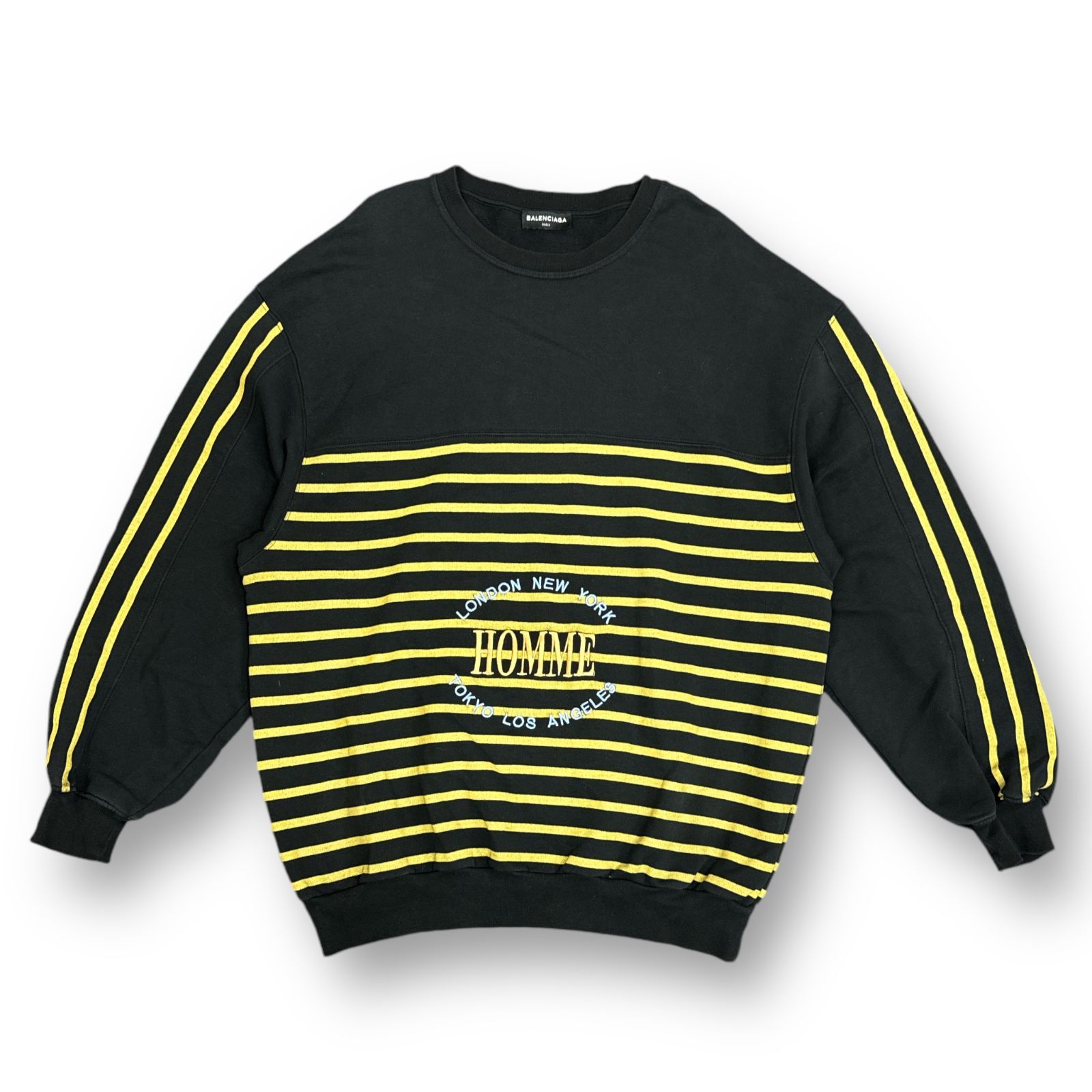 BALENCIAGA HOMME クルーネックスウェット 17aw BALENCIAGA (バレンシアガ) 17AW Homme Oversized Sweatshirt