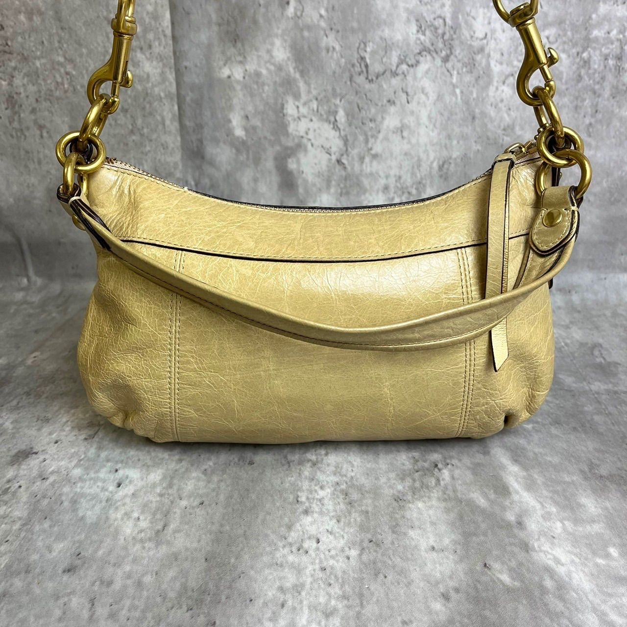 ✨極美品✨ COACH コーチ ショルダーバッグ トートバッグ ターンロック 