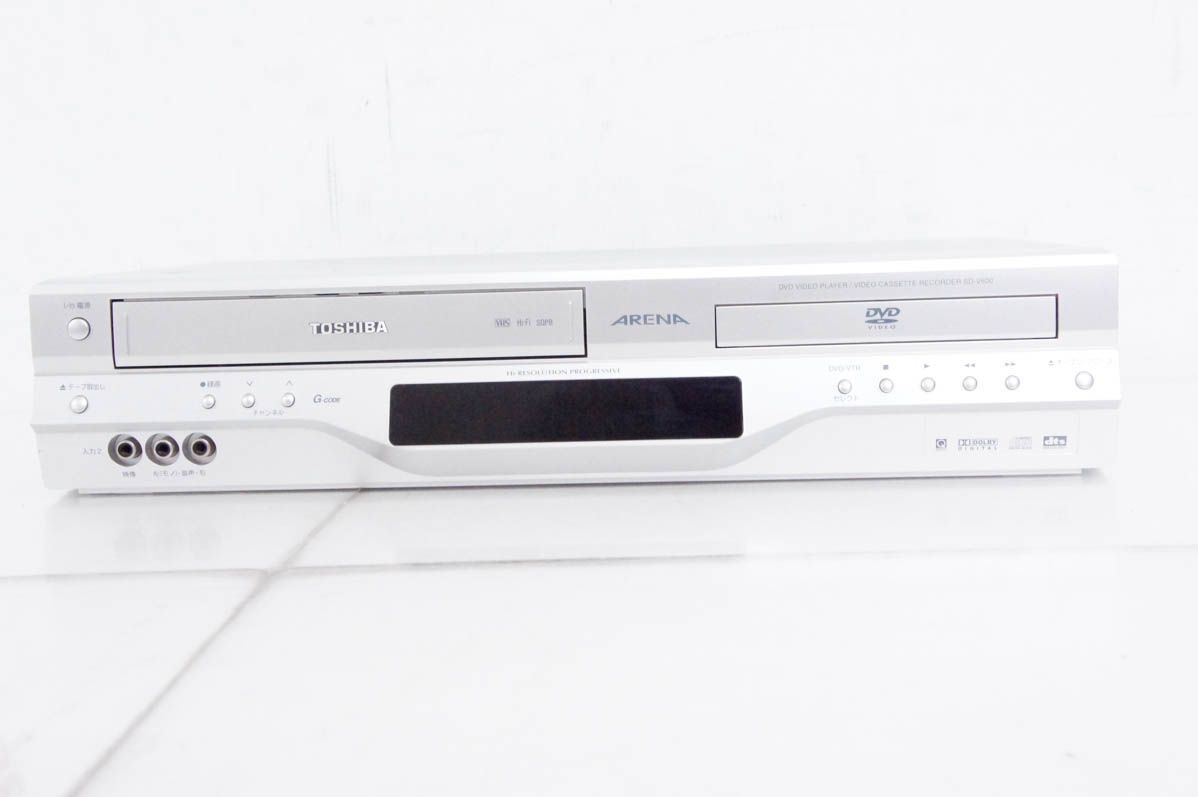 中古】東芝TOSHIBA VTR一体型DVDビデオプレーヤー DVDプレーヤー