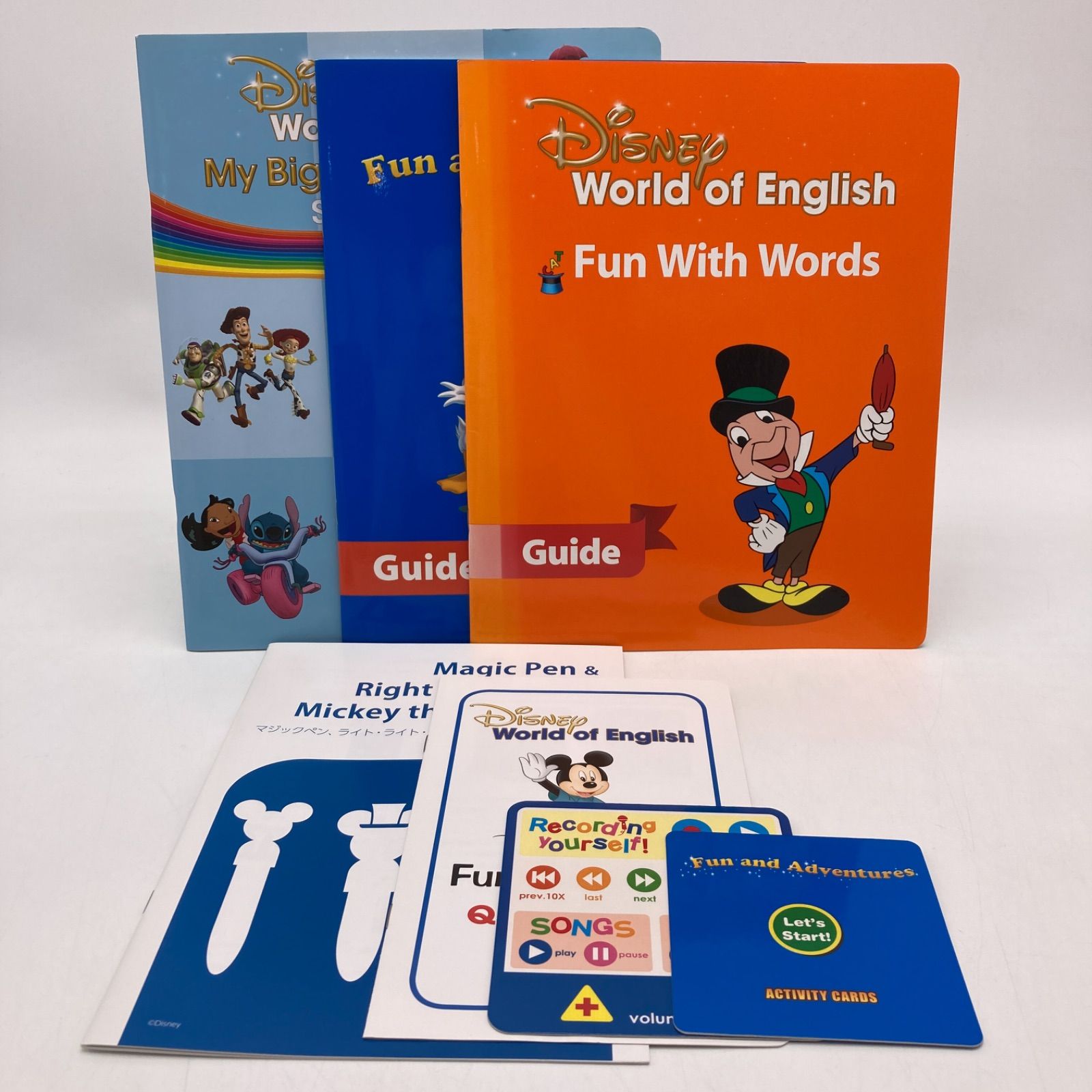 ミッキーマジックペンセット＆アドベンチャー ディズニー英語
