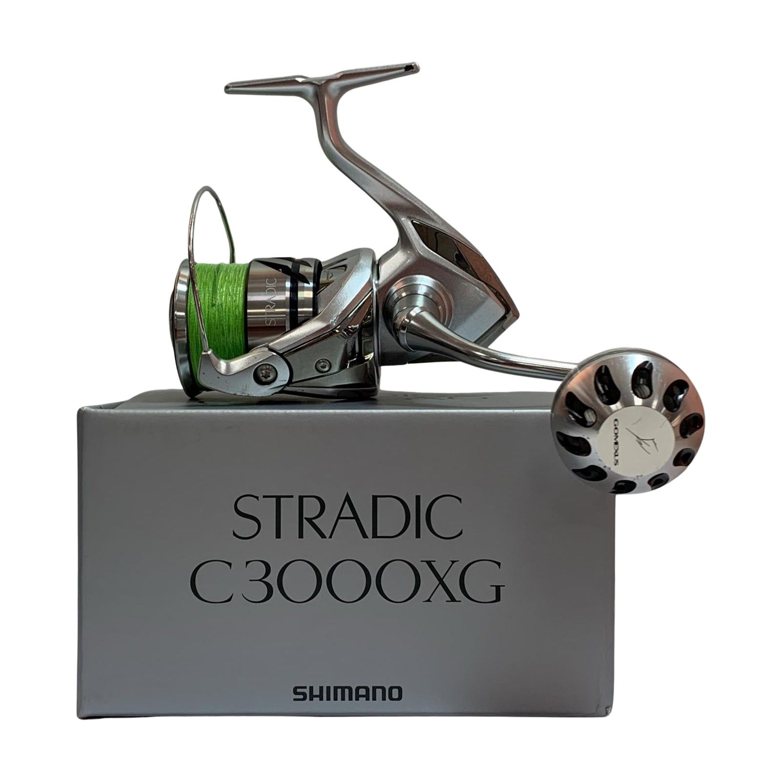 SHIMANO 23ストラディック 3000MHG 未使用　ゴメクサスハンドル SHIMANO シマノ 23ストラディック C3000XG キズ ゴメクサス