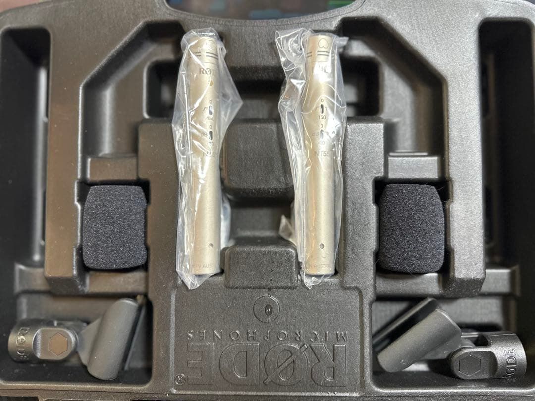 RODE NT55 Matched Pair ペア ケース付き 美品 スタンド RODE NT55 Matched Pair ペア ケース付き スタンド 美品 - メルカリ