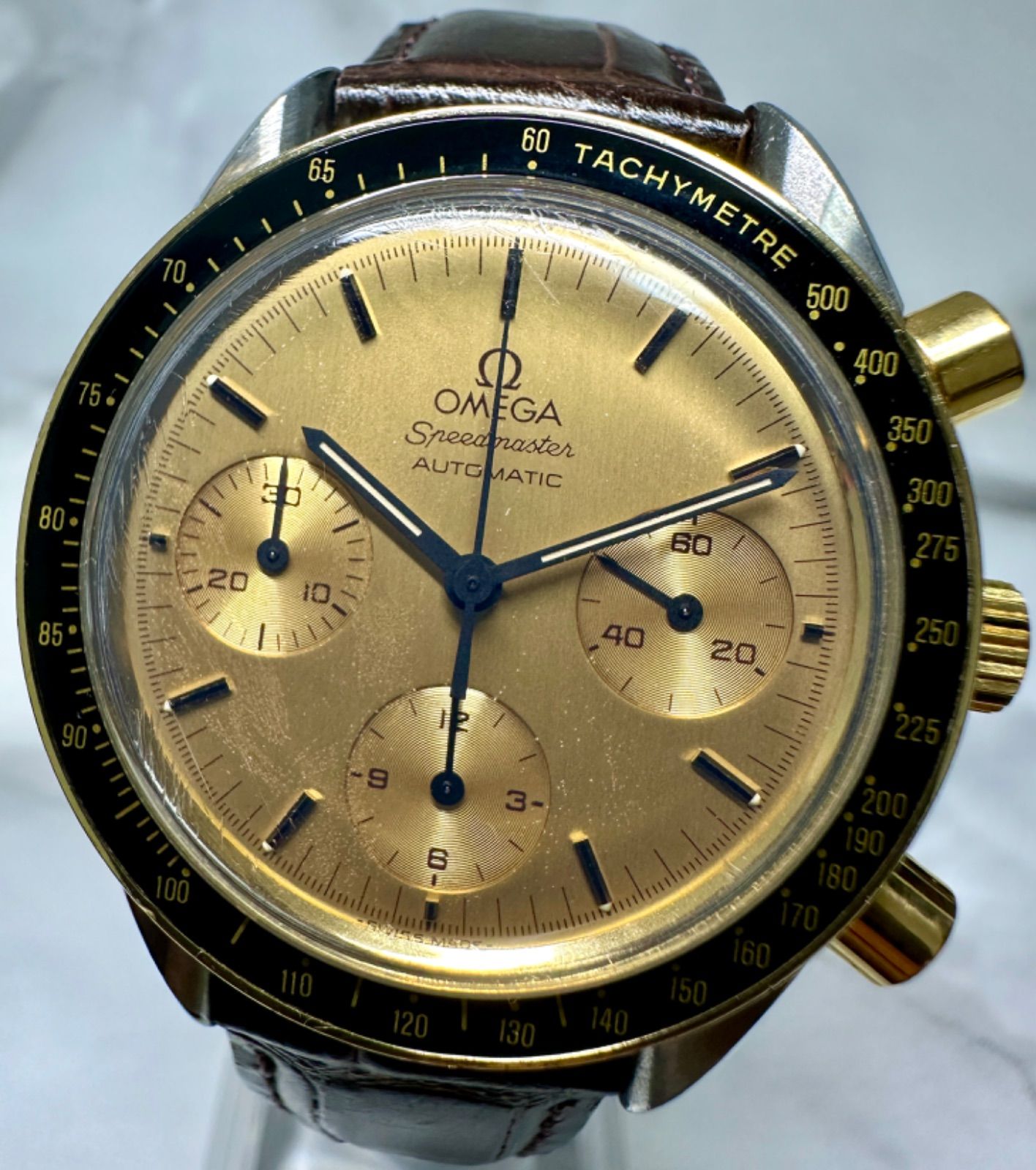 OMEGA オメガ スピードマスター 3310.10 クロノグラフ 金製YG