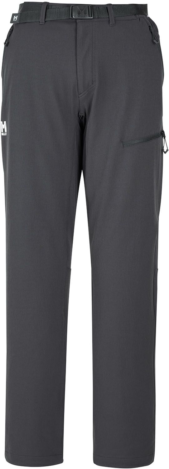 ミレー MILLET アウトドア DURANCE STRETCH PANT M トレッキングパンツ ズボン ハイキング 縦走 耐久性 ストレッチ性 二重織りナイロン生地 立体裁断 ベンチレーション MIV03198 N0247 BLACK-NOIR