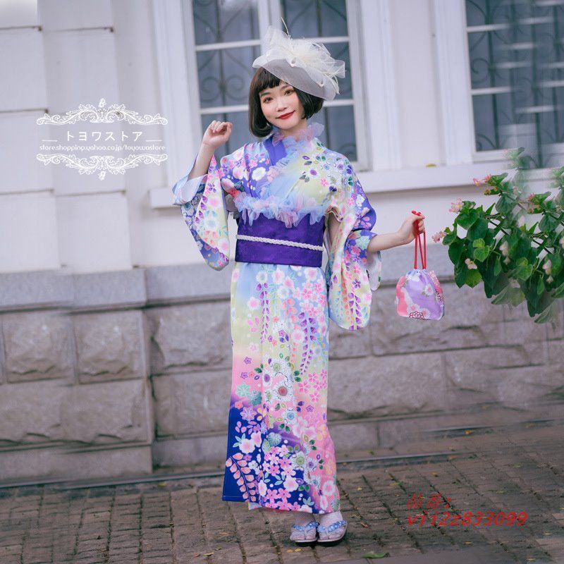 浴衣 帯セット レディース おしゃれ 青 写真 撮影 フォト デート 花火大会 夏祭り 七夕 彼女 お盆踊り お盆 イベント 作り帯 結び帯 和装 ゆかた ショート 浴衣 帯セット レディース おしゃれ 青 写真 デート 撮影 花火大会 夏