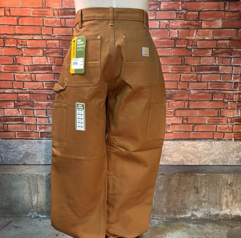 新品未使用 carhartt ダブルニー ダックパンツ ワイド baggy 極太 新品未使用 carhartt ダブルニー ダックパンツ ワイド baggy 極太 34
