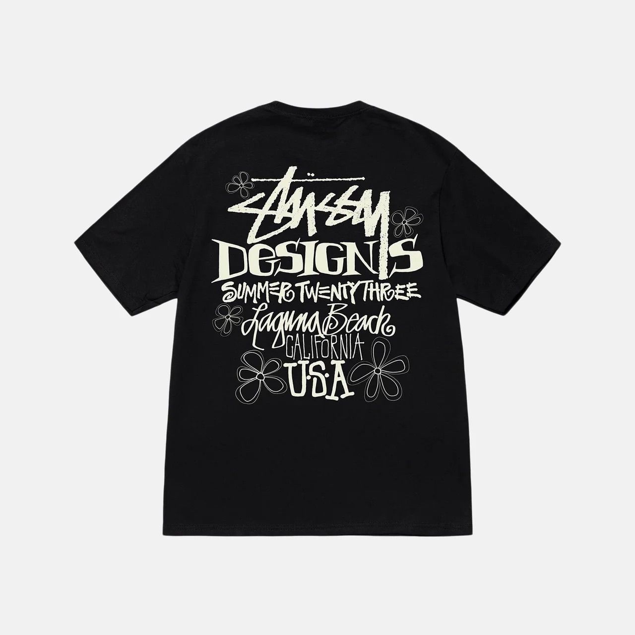 完売品 stussy SUMMER LB TEE ブラック M 黒 サマー Tシャツ ホワイト