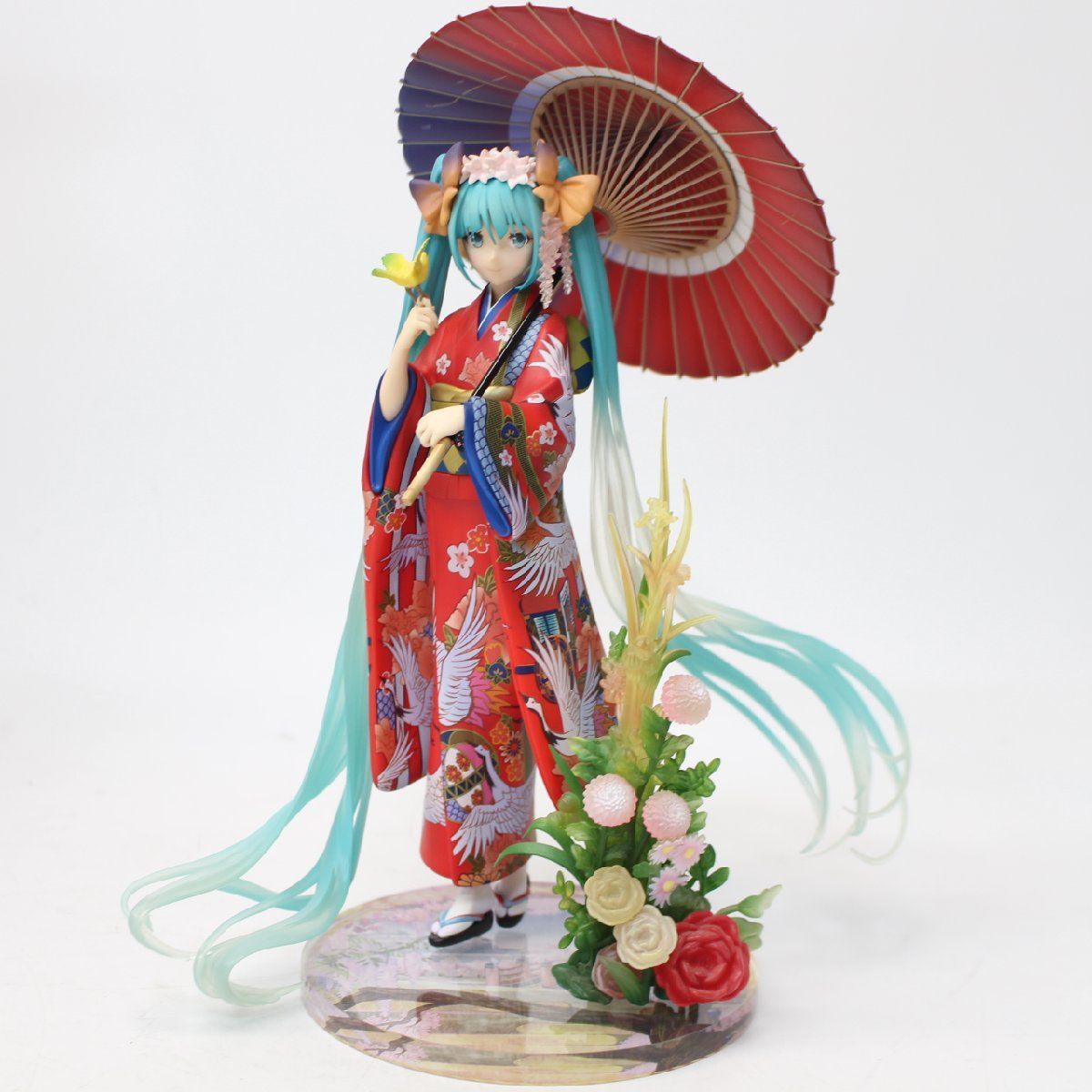 091)初音ミク ～花色衣～ 1/8 完成品 フィギュア - 【ショップ情報確認