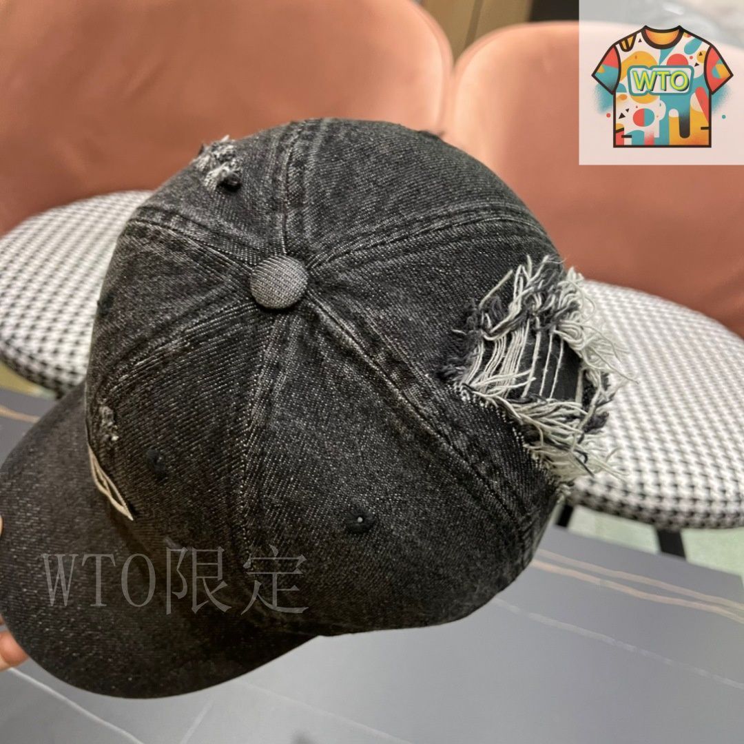 今日WTO】PRADA 2024 デニム破れベースキャップ-CO98 - メルカリ