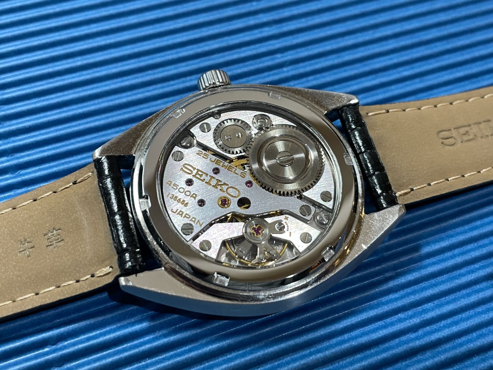 キングセイコー 45KS シースルーバック 裏スケ 裏蓋 セイコー SEIKO - メルカリ