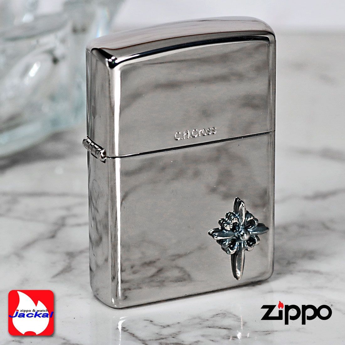 ジッポ ライター zippo ZIPPO 限定 シルバークロスメタルジッポーNo.3