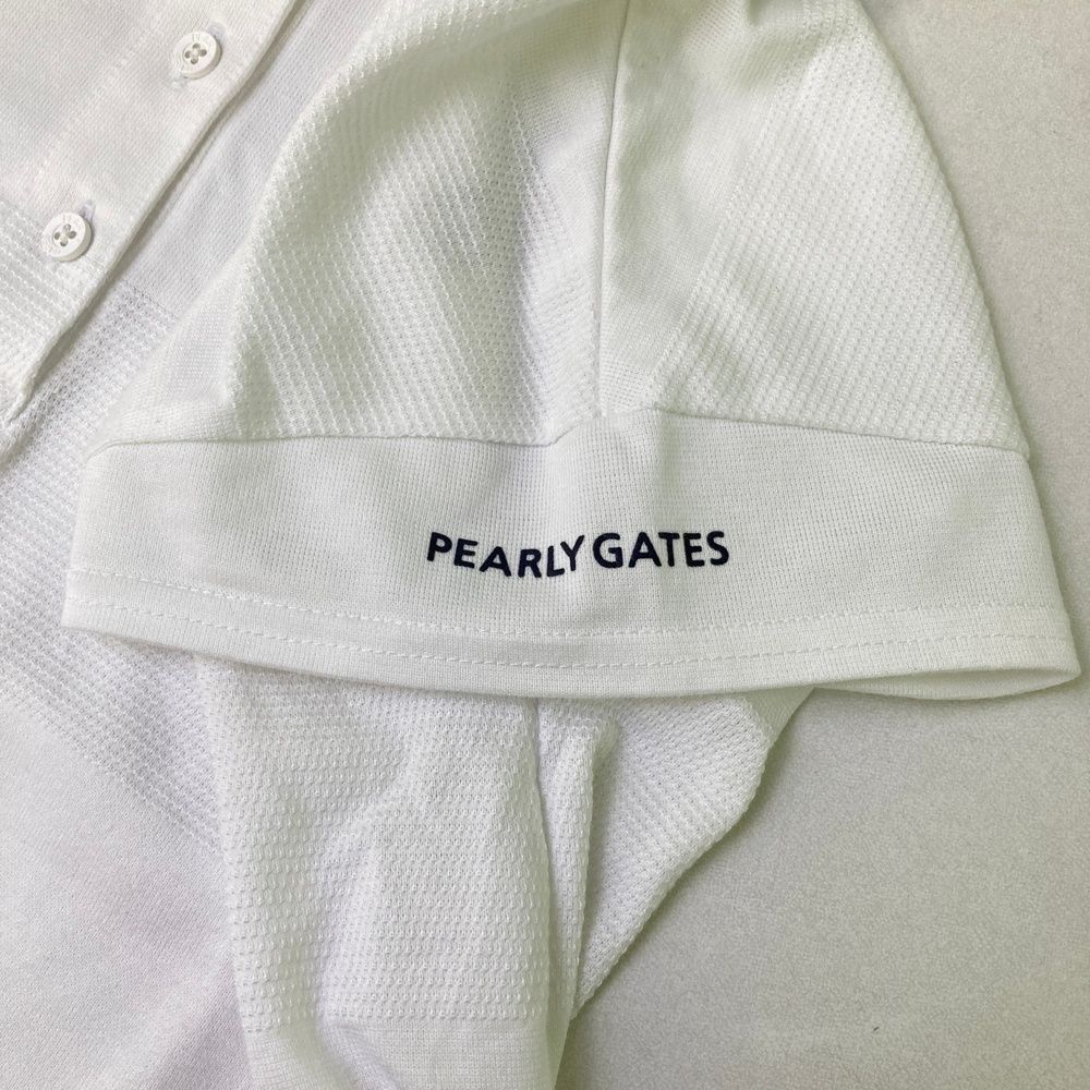 パーリーゲイツ　ポロシャツ　新品　サイズ:0 サイズ：0 PEARLY GATES パーリーゲイツ 半袖ポロシャツ ホワイト系