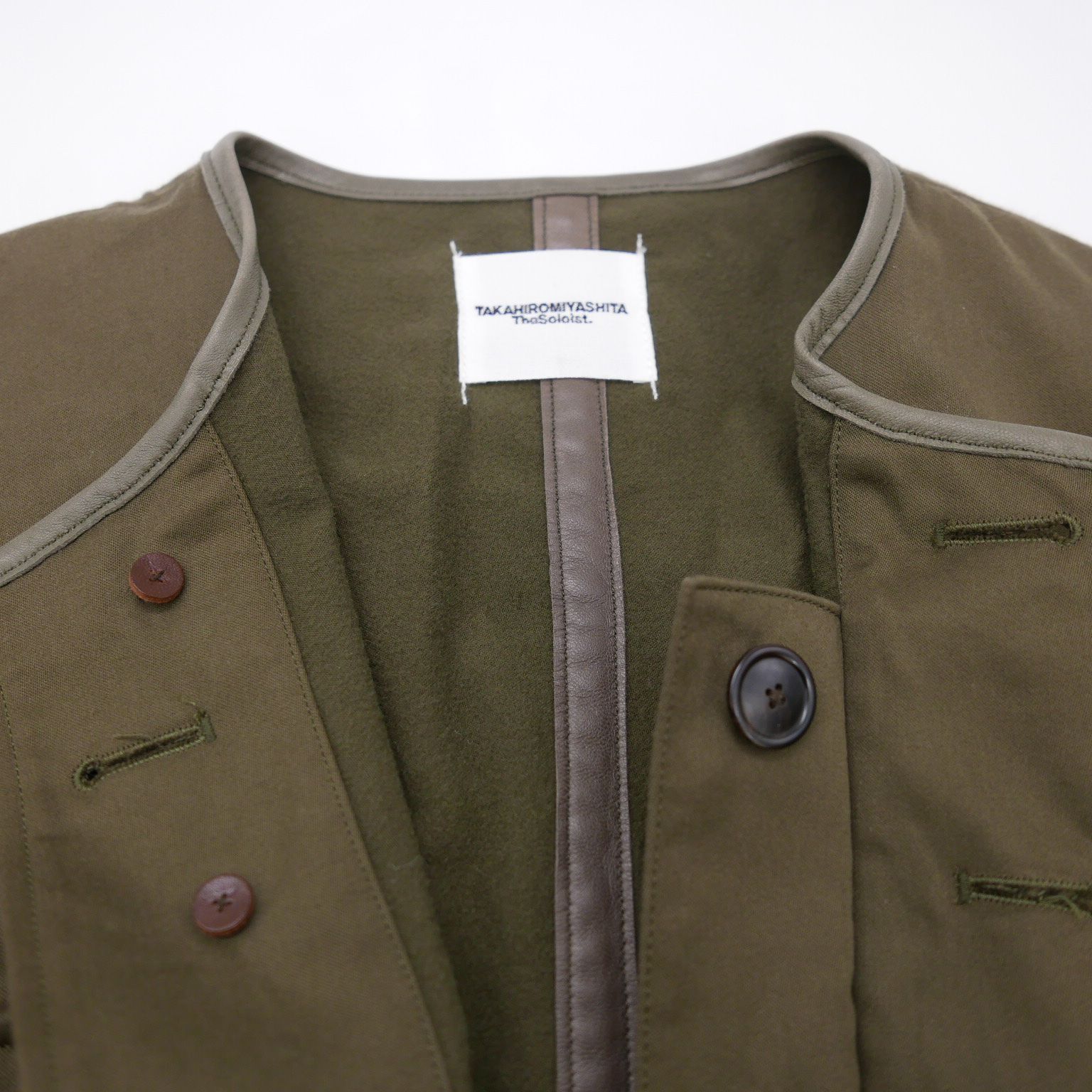 TAKAHIROMIYASHITA The SoloIst. ザ ソロイスト Cutoff Mods Coat 
