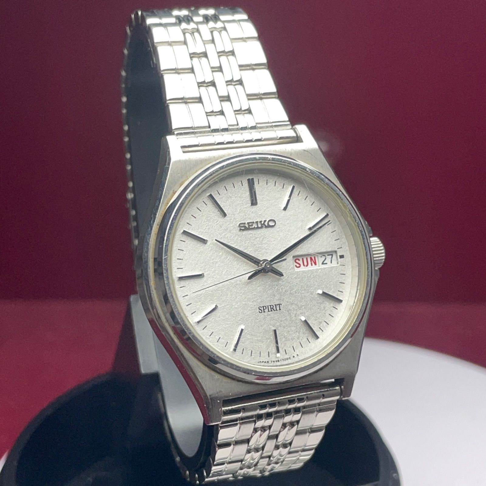 高級 90s 美品 SEIKO ルーセント クォーツ 電池交換済 腕時計 90s SEIKO SPIRIT クォーツ 電池交換済 日本製 腕時計 - メルカリ