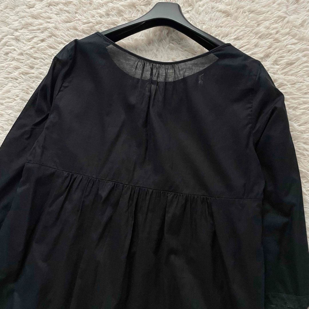 MACPHEE マカフィー トゥモローランド コットン 刺繍ブラウス レース 