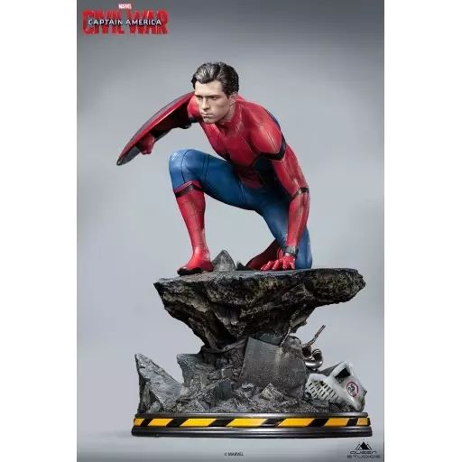 キャプテンアメリカ スパイダーマン ハーレイクイーンフィギュア