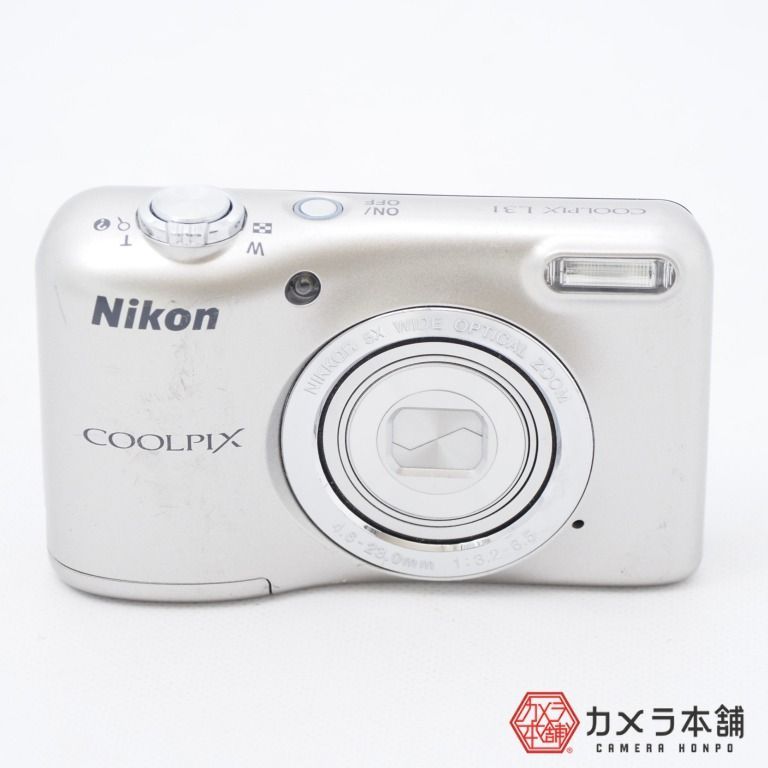 Nikon ニコン COOLPIX L31 シルバー - カメラ本舗｜Camera honpo