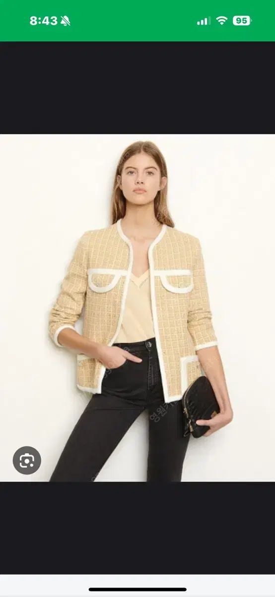 Sandro ツイード セットアップ ジャケット 38 |スカート 3