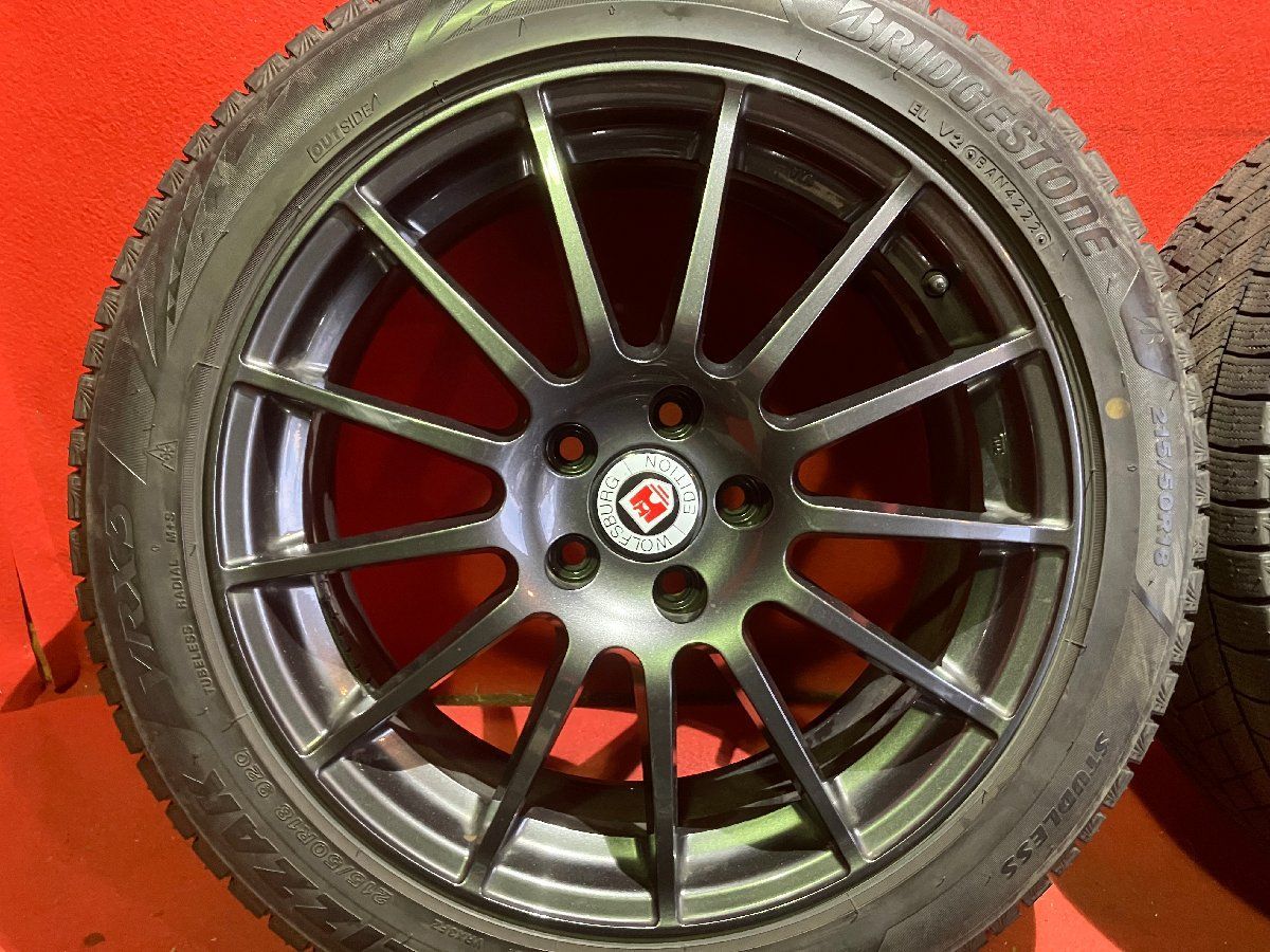 中古スタッドレスタイヤホイールセット【215/50R18 BRIDGESTONE