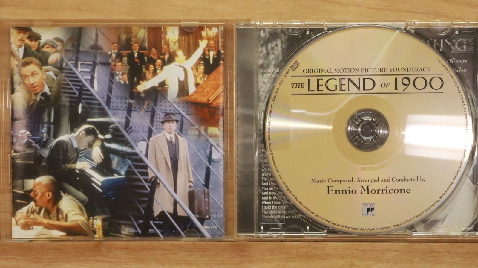 国内盤CD☆エンニオ・モリコーネ/Ennio Morricone□ 海の上の