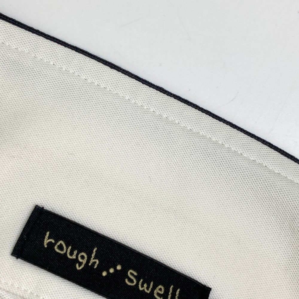 サイズ：M ROUGH&amp;SWELL ラフアンドスウェル UMBRO 半袖ポロシャツ  ホワイト系 [240101453887] ゴルフウェア メンズ ストスト サイズ：M ROUGH&SWELL ラフアンドスウェル UMBRO 半袖