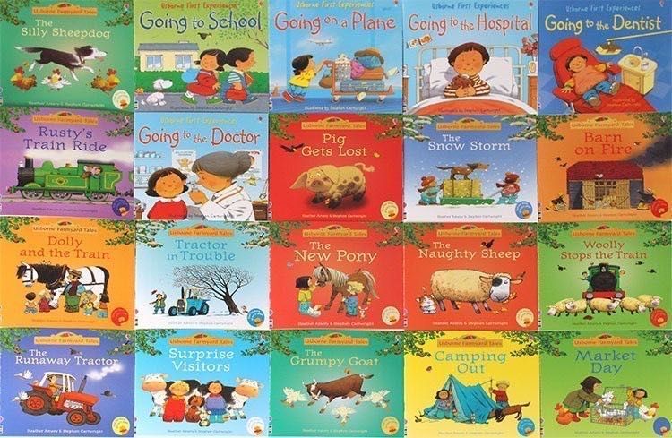 Usborne Farmyard Tales Collection 20 Books Set: Stephen