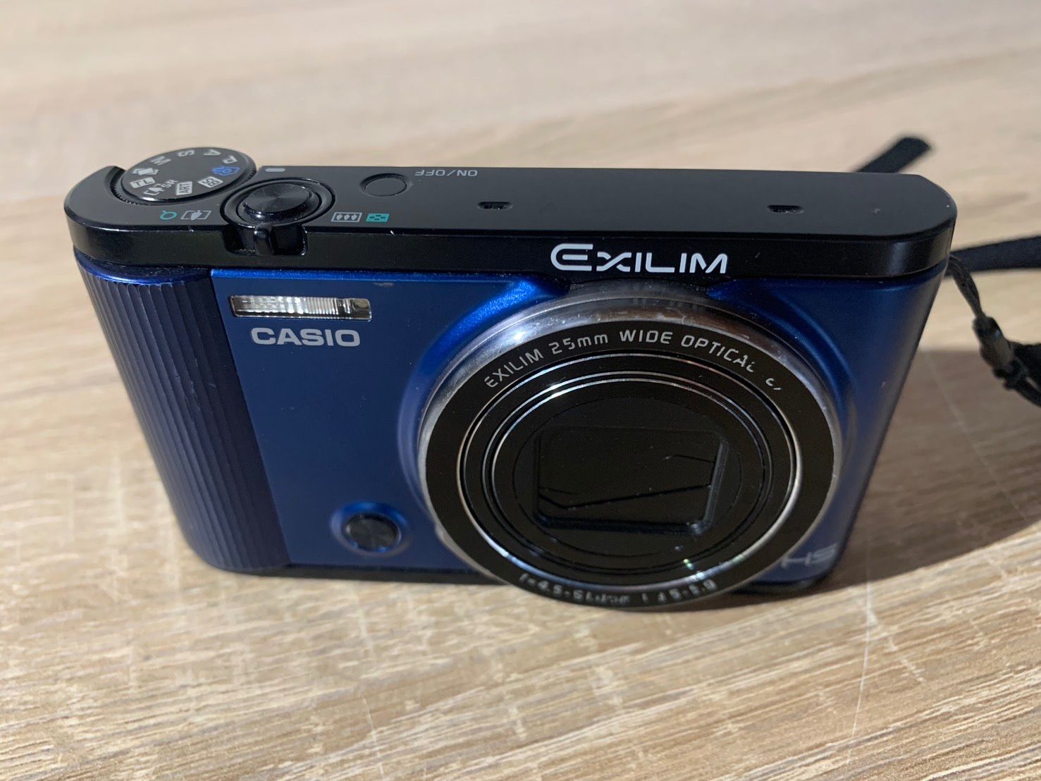 5822 Casio EXILIM EX-ZR1600 ブルー デジカメ ジャンク品 - メルカリ
