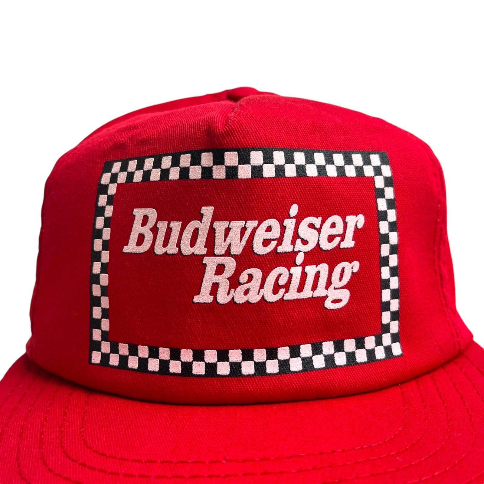 キャップ/帽子】USA製 Budweiser Racing (バドワイザー キャップ/帽子】USA製 Budweiser Racing (バドワイザー