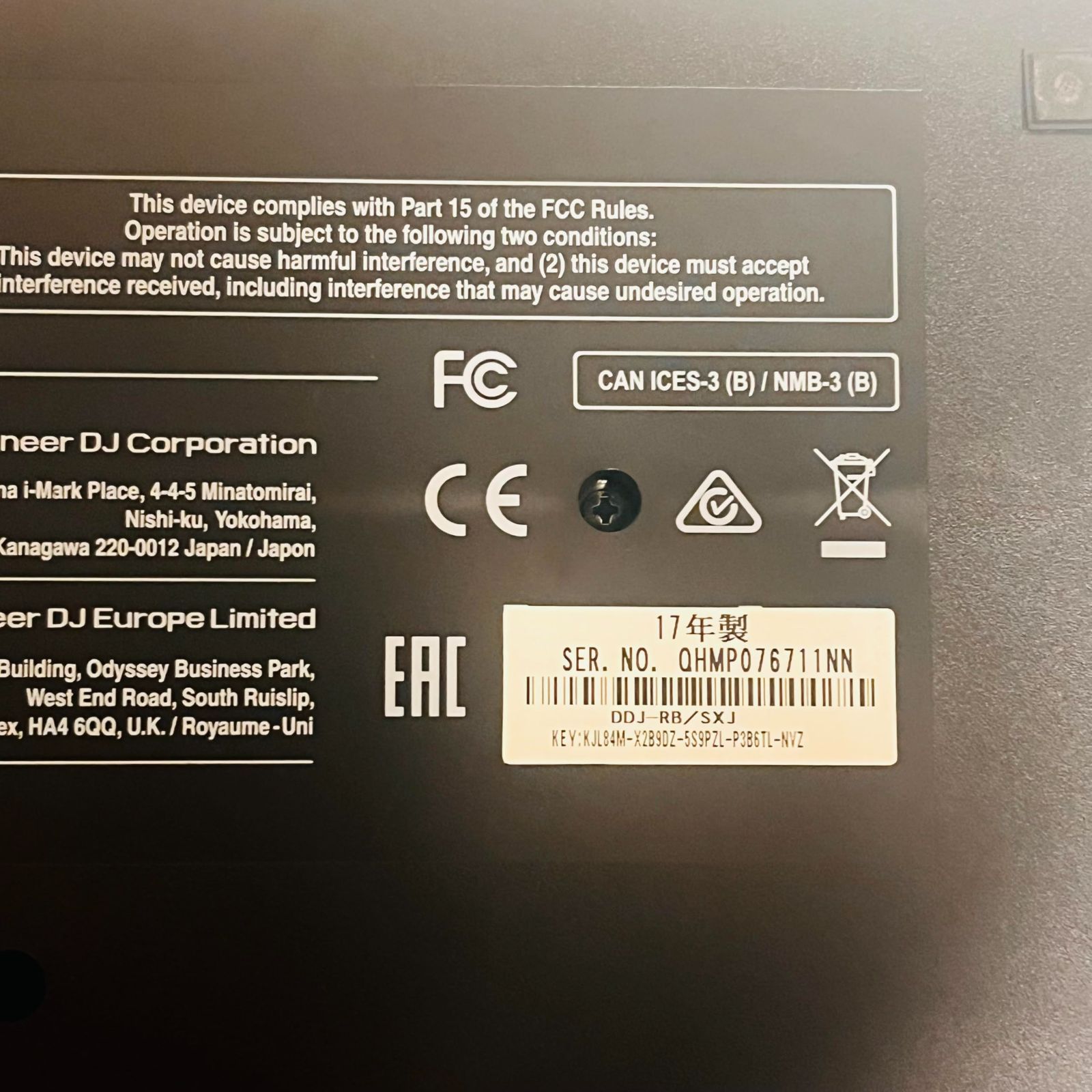 即購入 Pioneer DJ パフォーマンスDJコントローラー DDJ-400 No2433